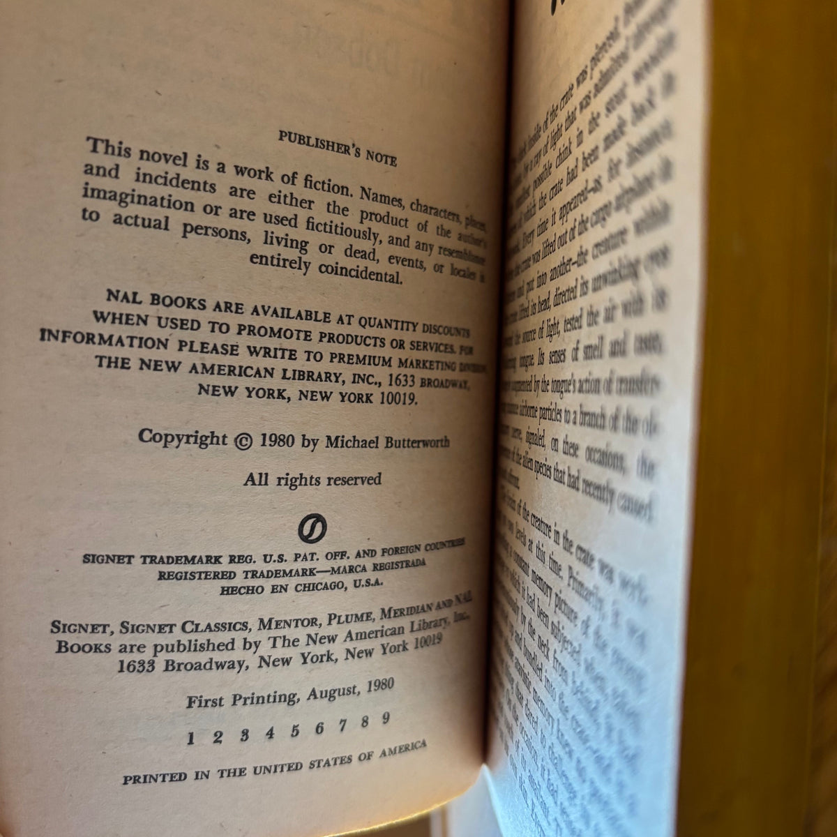 William Dobson - Fangs - First Edition
