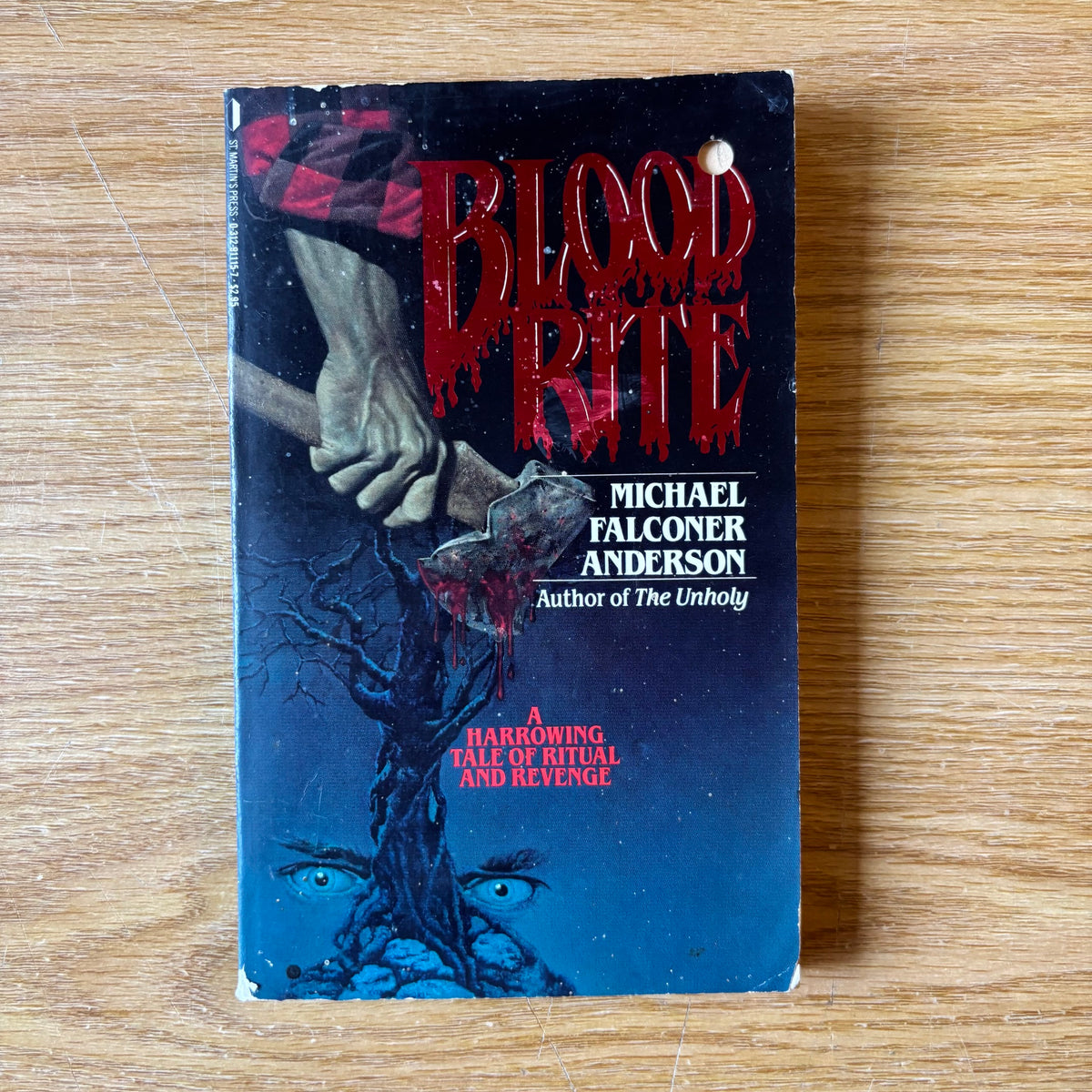 Michael Falconer Anderson - Blood Rite - First Edition Paperback