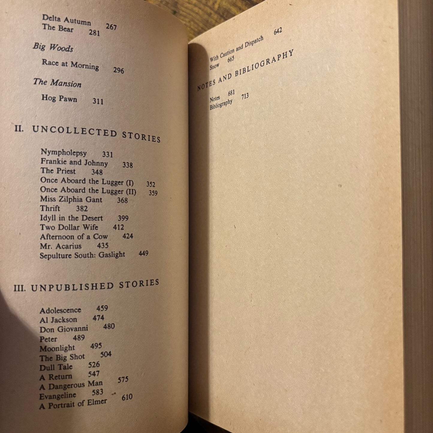 Uncollected Stories of William Faulkner