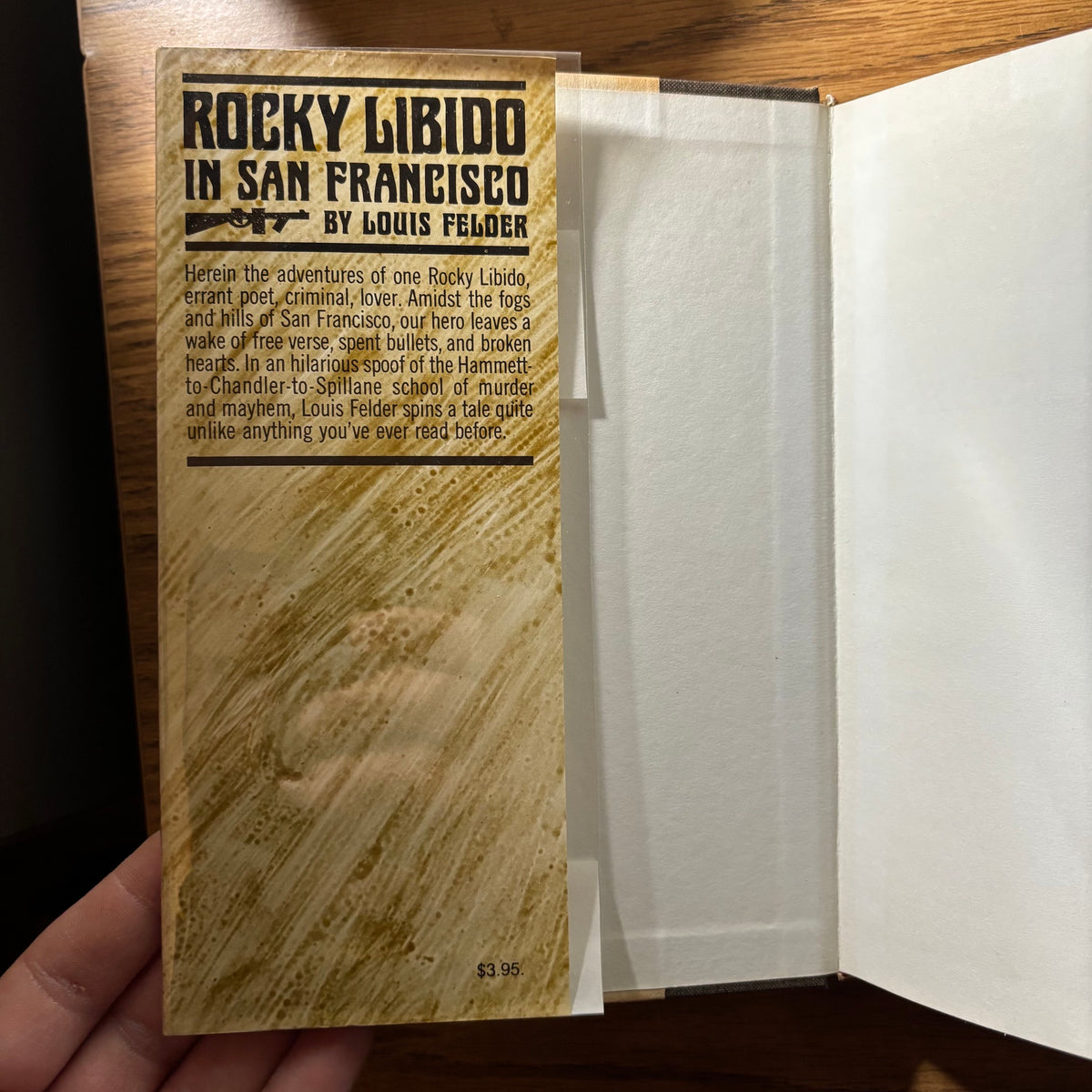 Louis Felder - Rocky Libido in San Francisco - First Edition