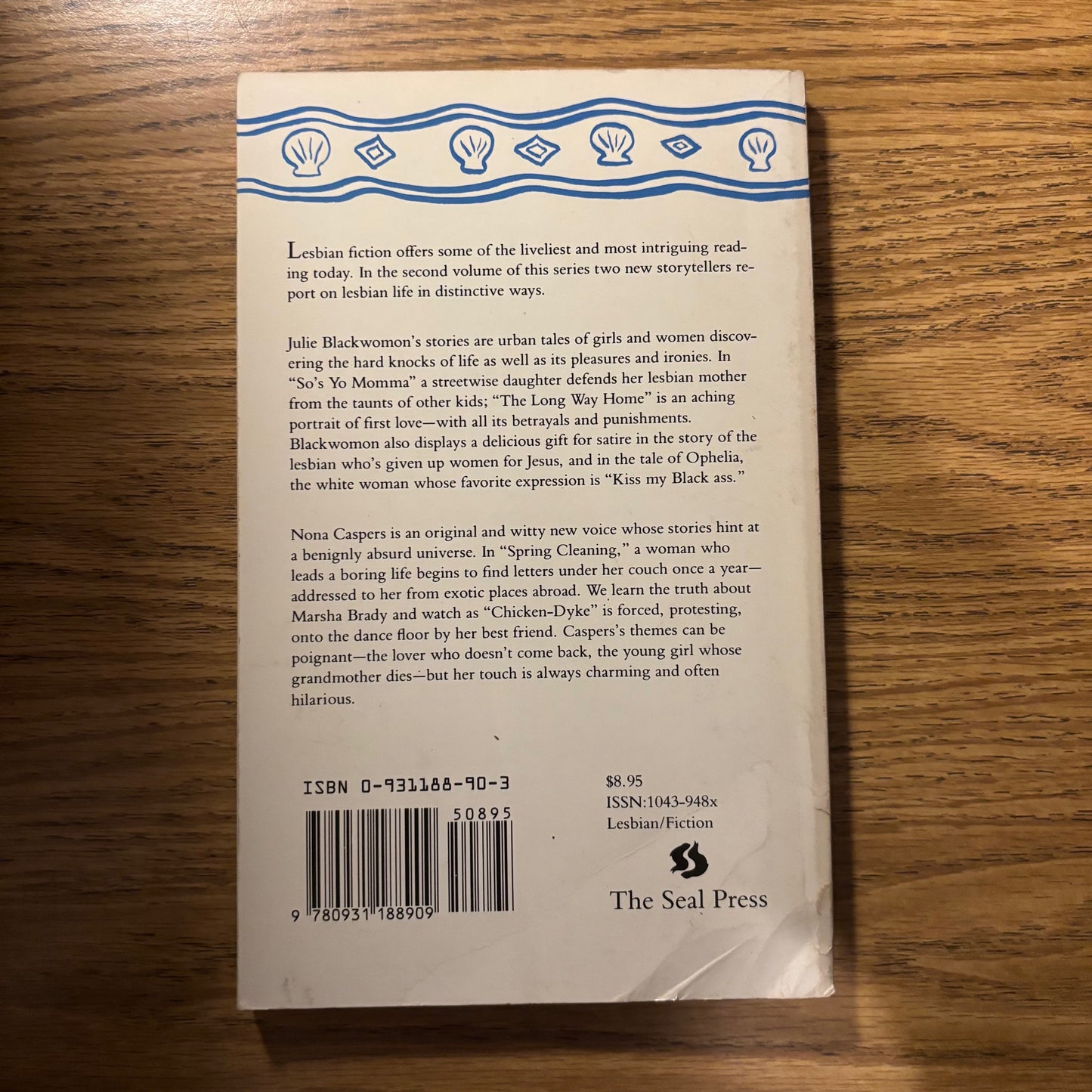 Julie Blackwomon, Nona Caspers - Voyages Out 2: Lesbian Short Fiction - First Edition