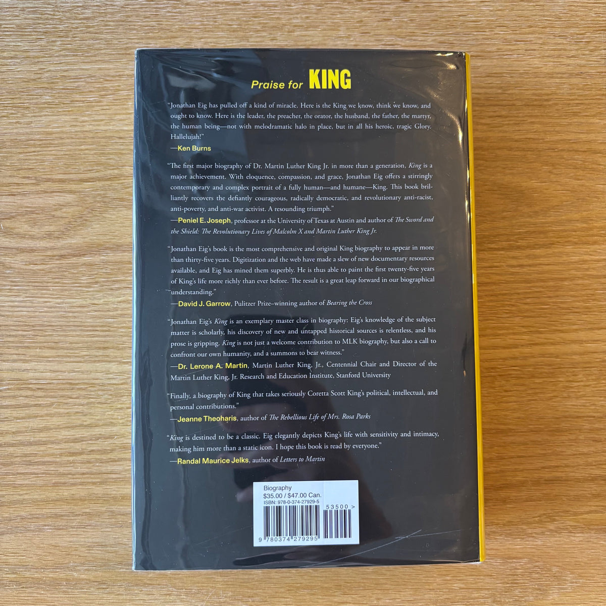 Jonathan Eig - King: A Life - Signed