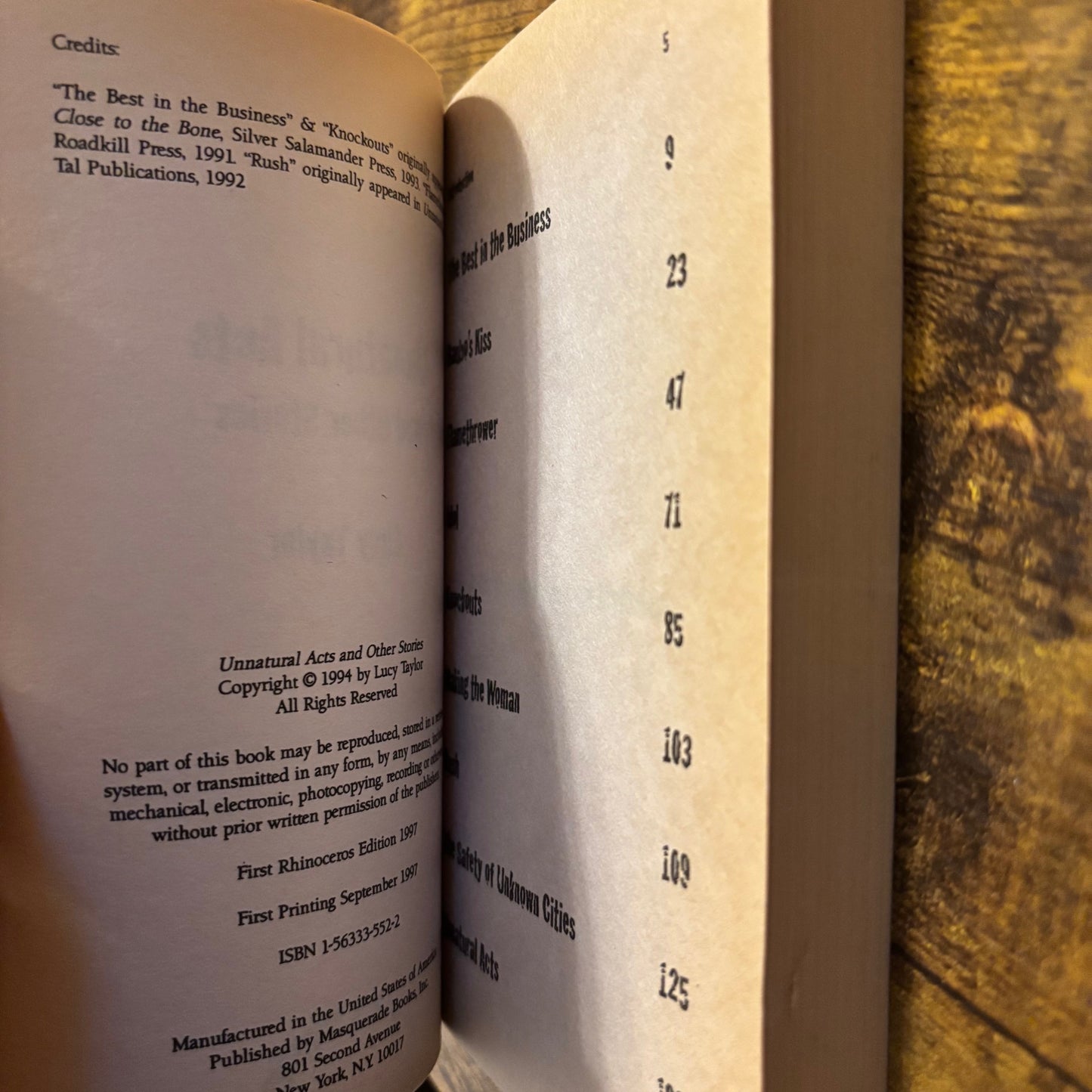 Lucy Taylor - Unnatural Acts and Other Stories