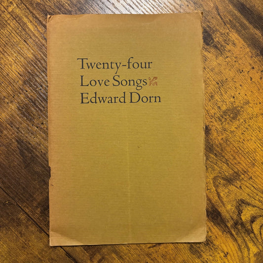 Edward Dorn - Twenty-Four Love Songs