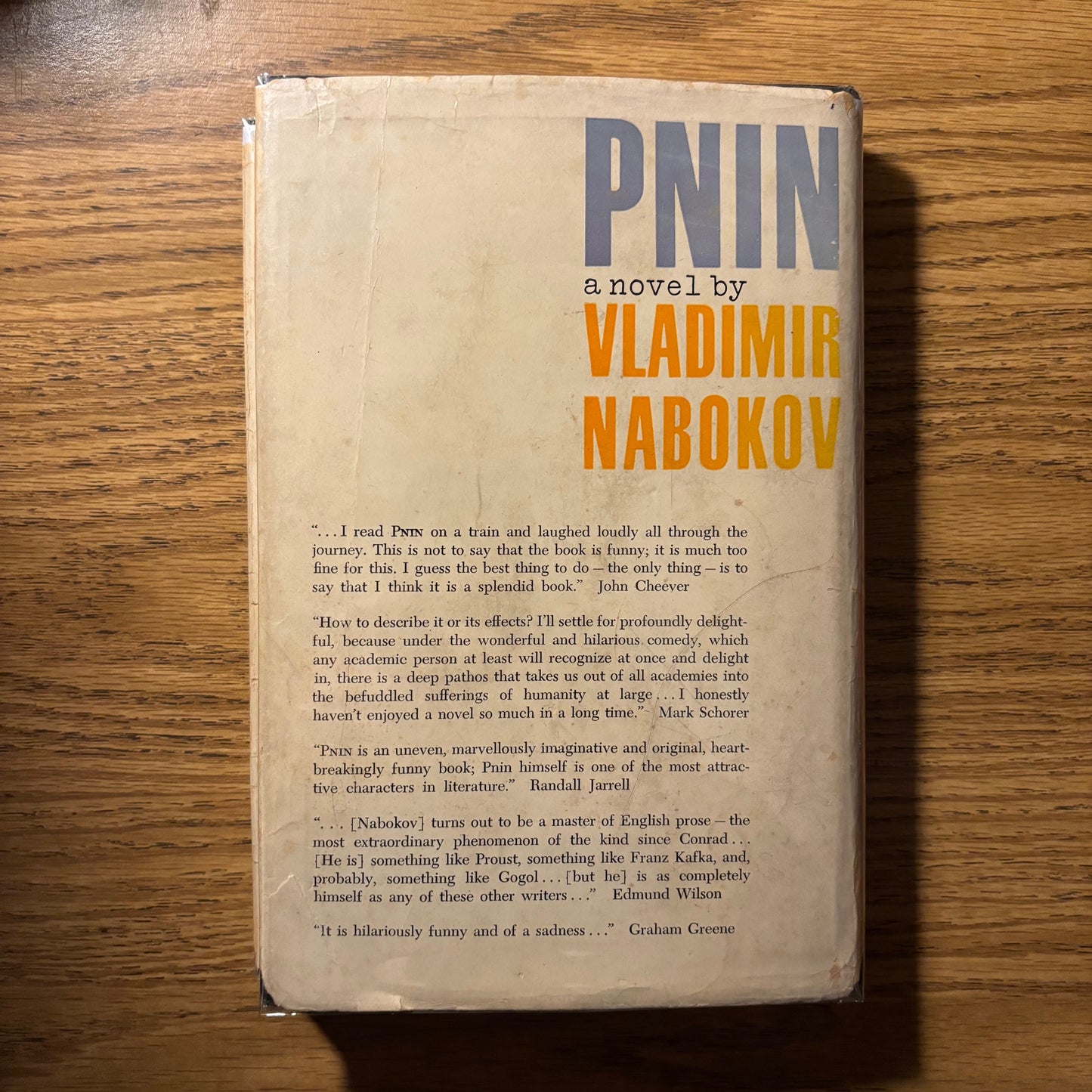 Vladimir Nabokov - Pnin - First Edition Later Printing