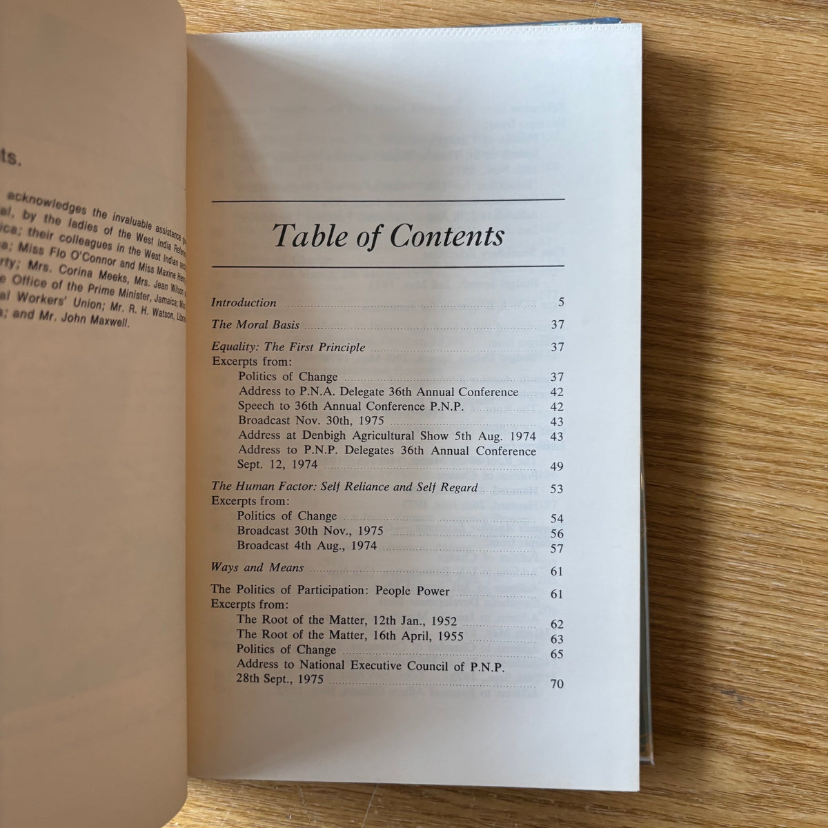 Michael Manley - The Search for Solutions - First Edition