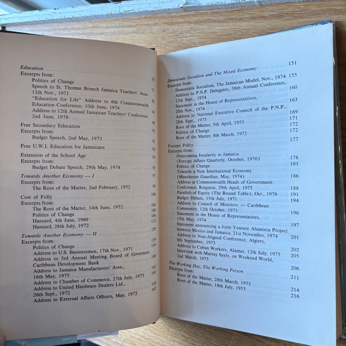 Michael Manley - The Search for Solutions - First Edition
