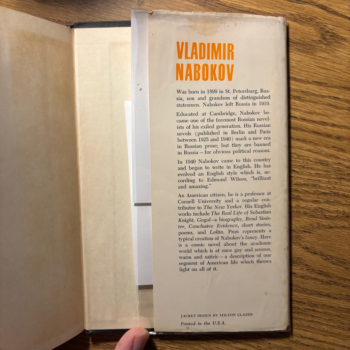 Vladimir Nabokov - Pnin - First Edition Later Printing