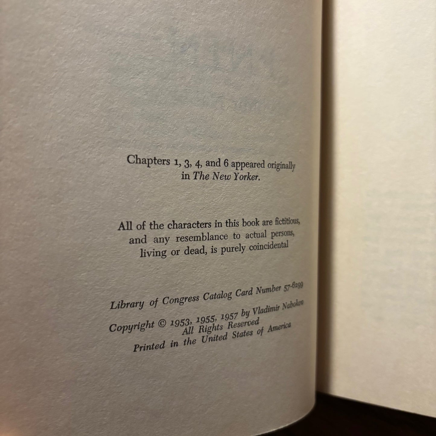 Vladimir Nabokov - Pnin - First Edition Later Printing