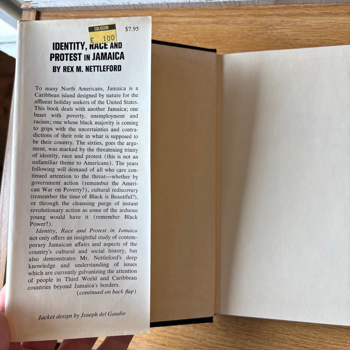 Rex M. Nettleford - Identity Race and Protest in Jamaica - First Edition