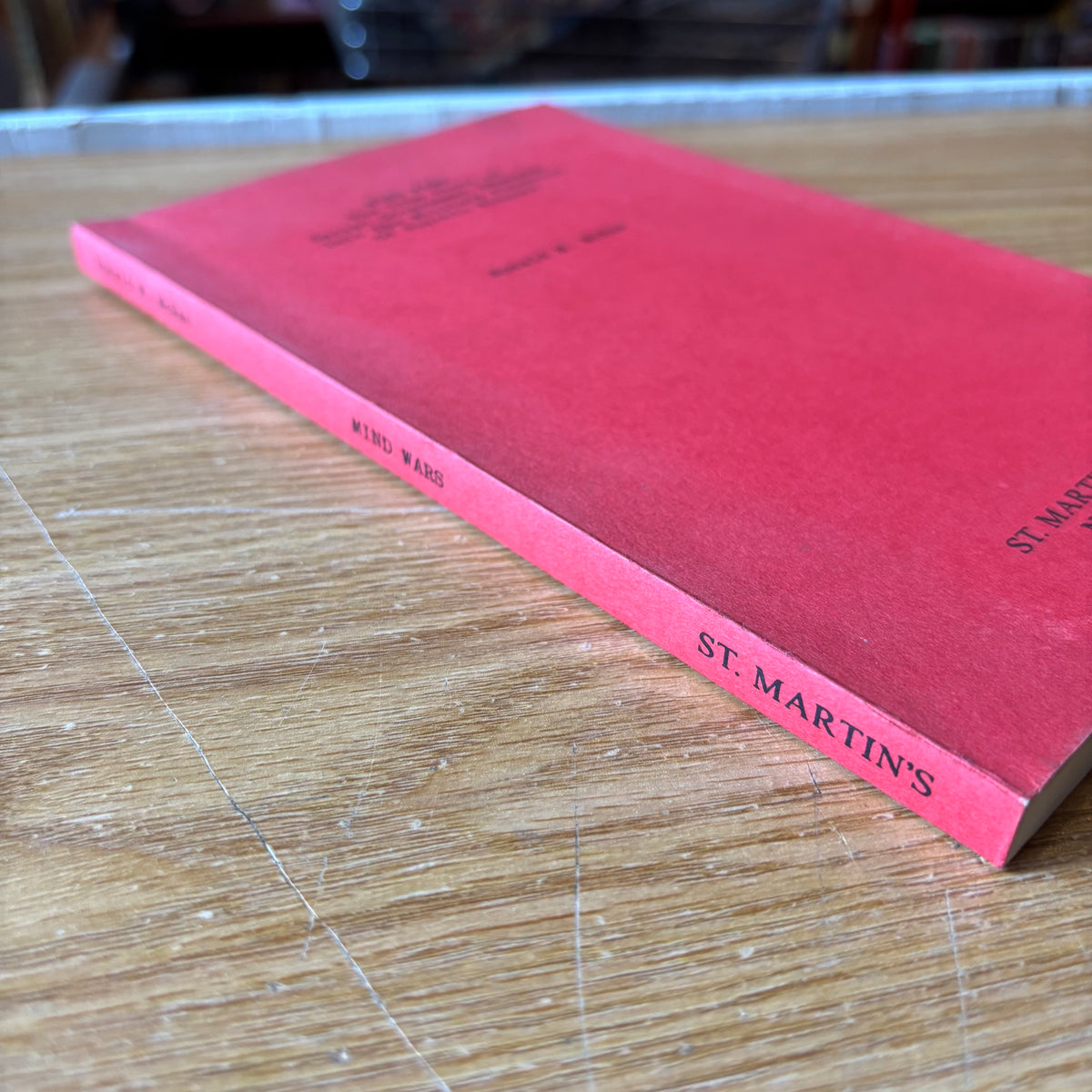 Ronald M. McRae - Mind Wars - Advance Uncorrected Proof