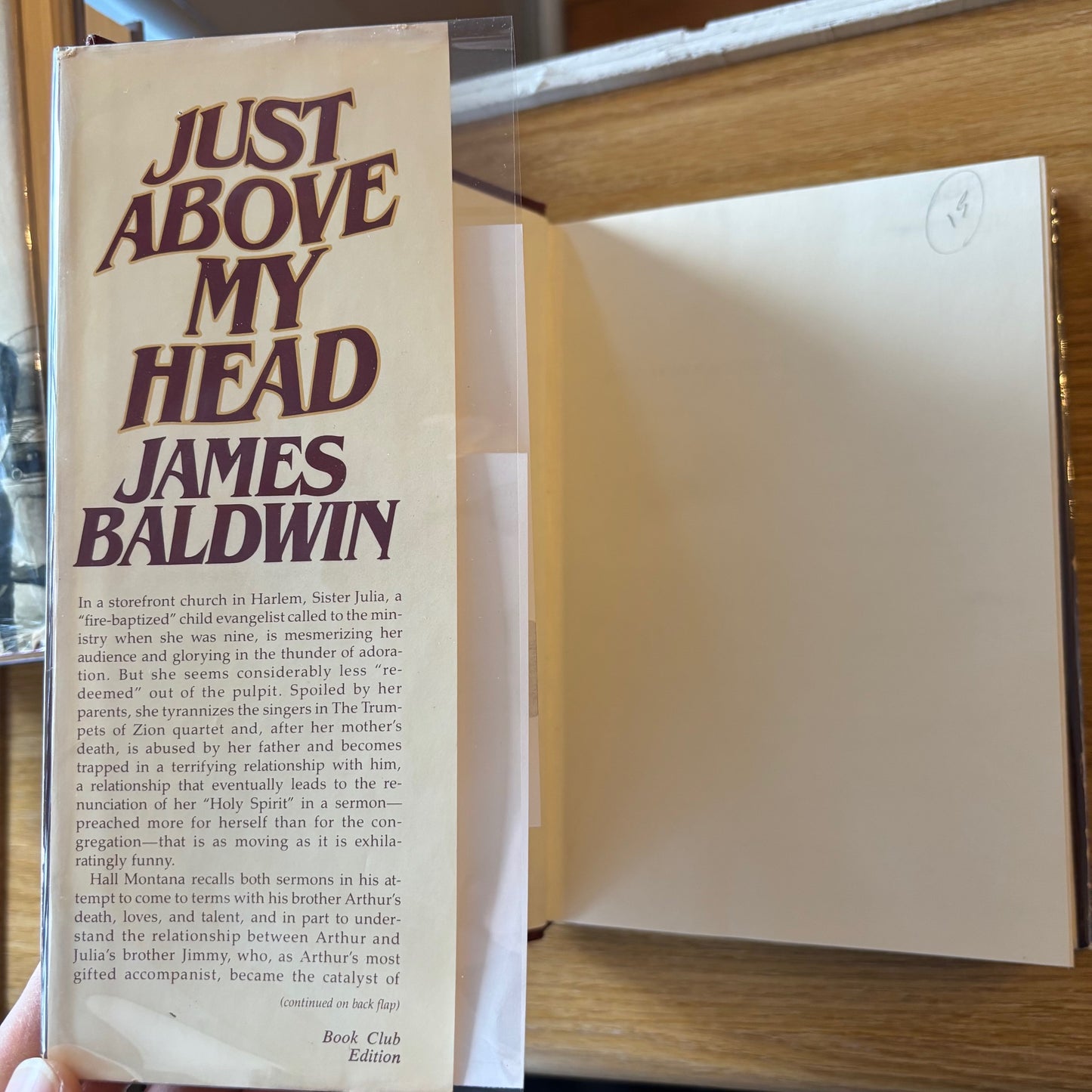 James Baldwin - Just Above My Head