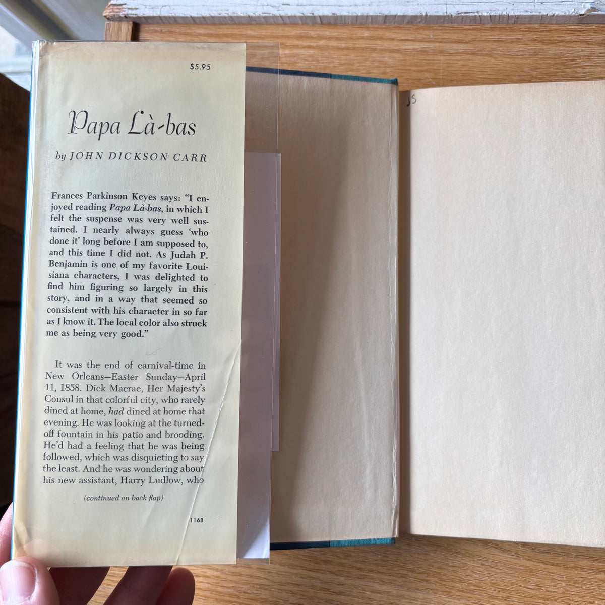 John Dickson Carr - Papa La-Bas - First Edition