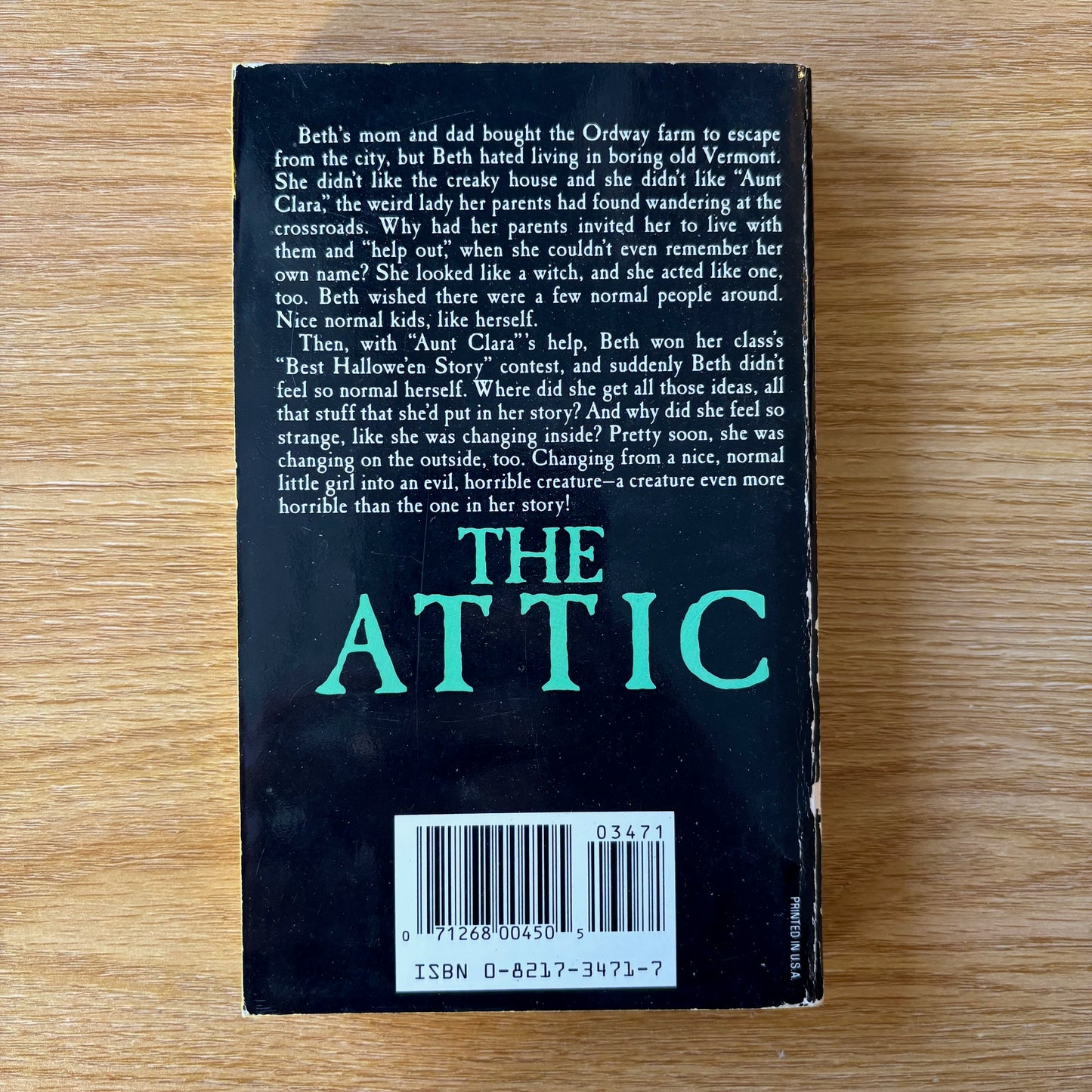 Jack Scaparro - The Attic - First Edition