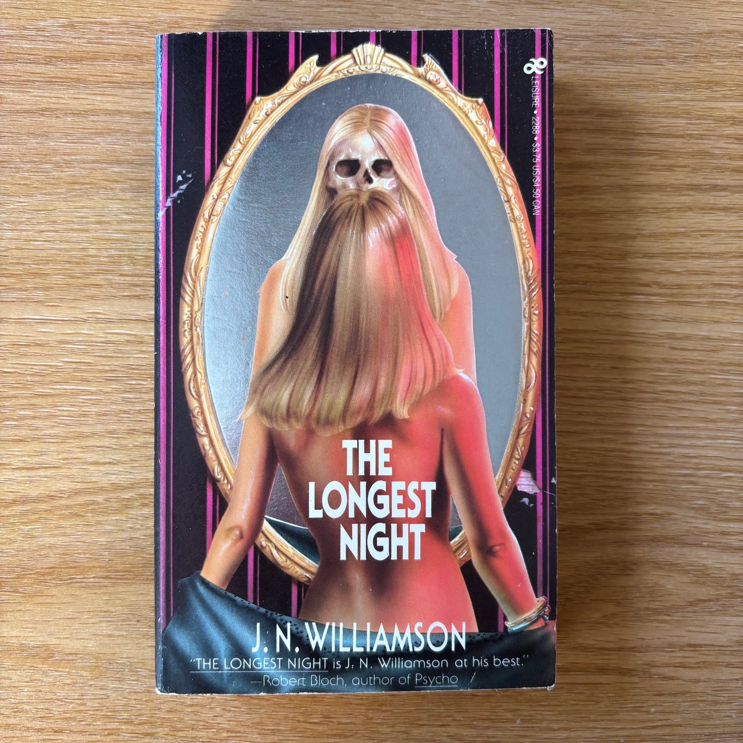 J.N. Williamson - The Longest Night - First Edition