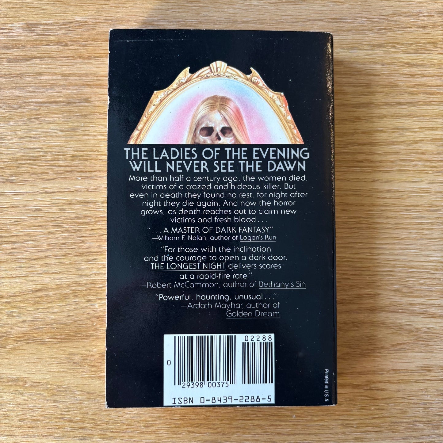J.N. Williamson - The Longest Night - First Edition