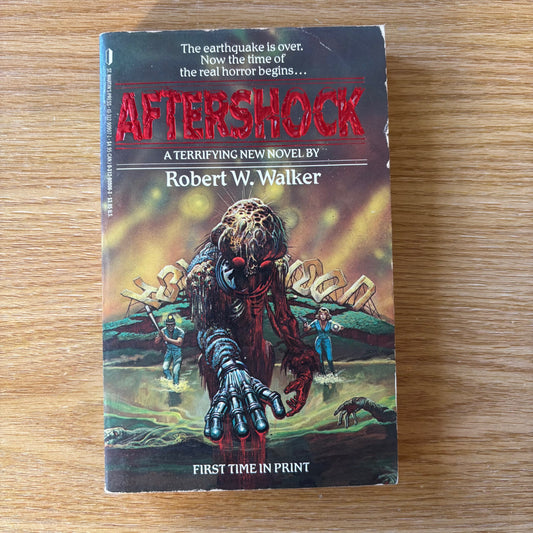 Robert W. Walker - Aftershock - First Edition