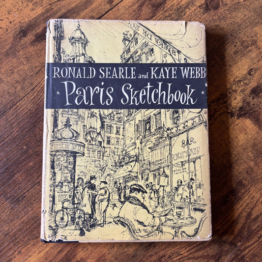 Ronald Searle & Kay Webb - Paris Sketchbook - First Edition
