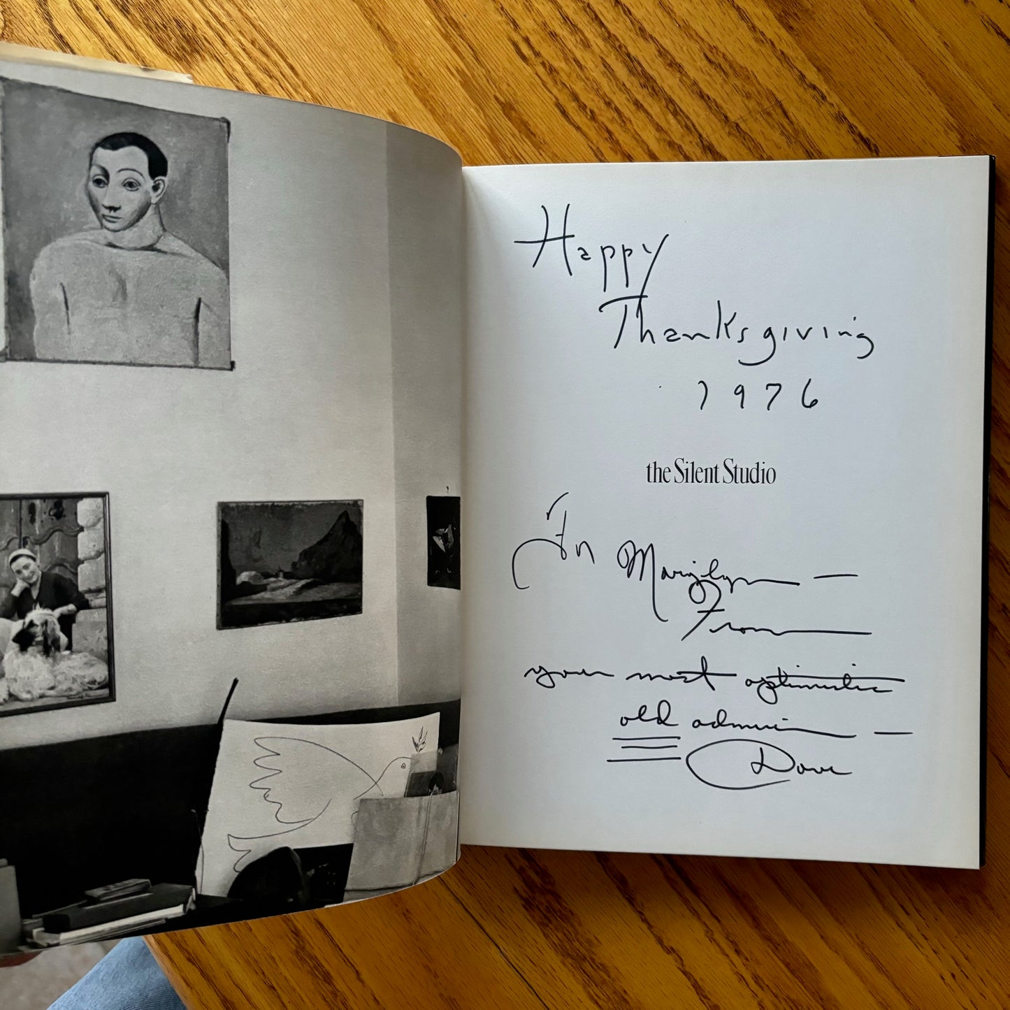 David Douglas Duncan - The Silent Studio - Signed