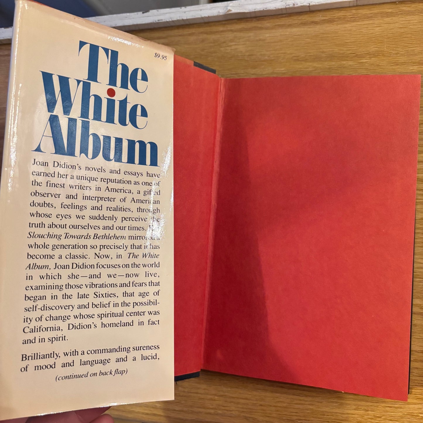 Joan Didion - The White Album - First Edition Second Printing