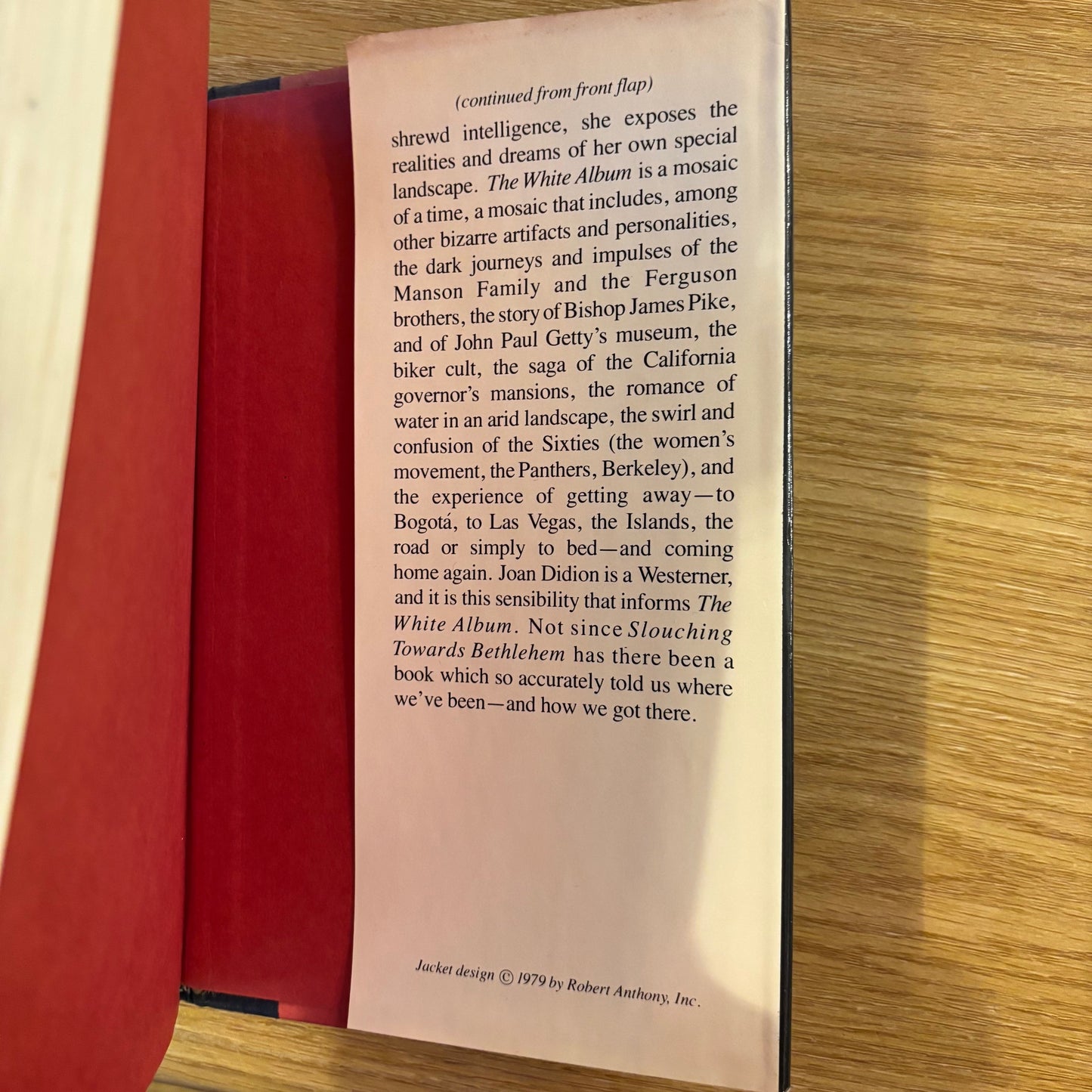 Joan Didion - The White Album - First Edition Second Printing