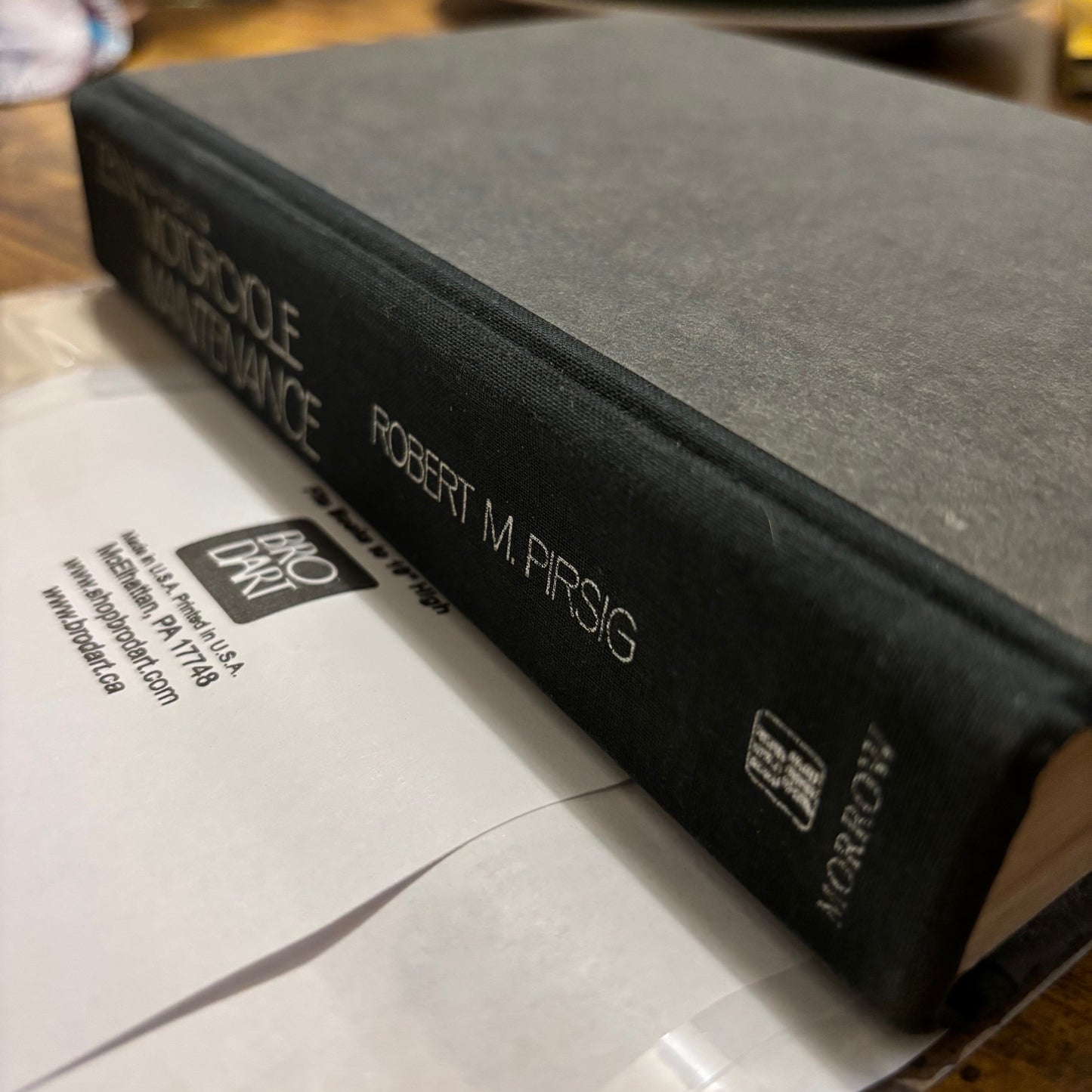 Robert M. Pirsig - Zen and the Art of Motorcycle Maintenance - First Edition Third Printing