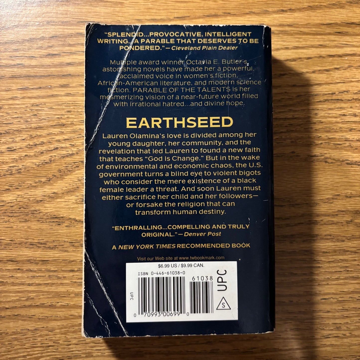Octavia E. Butler - Parable of the Talents - First Mass Market Edition