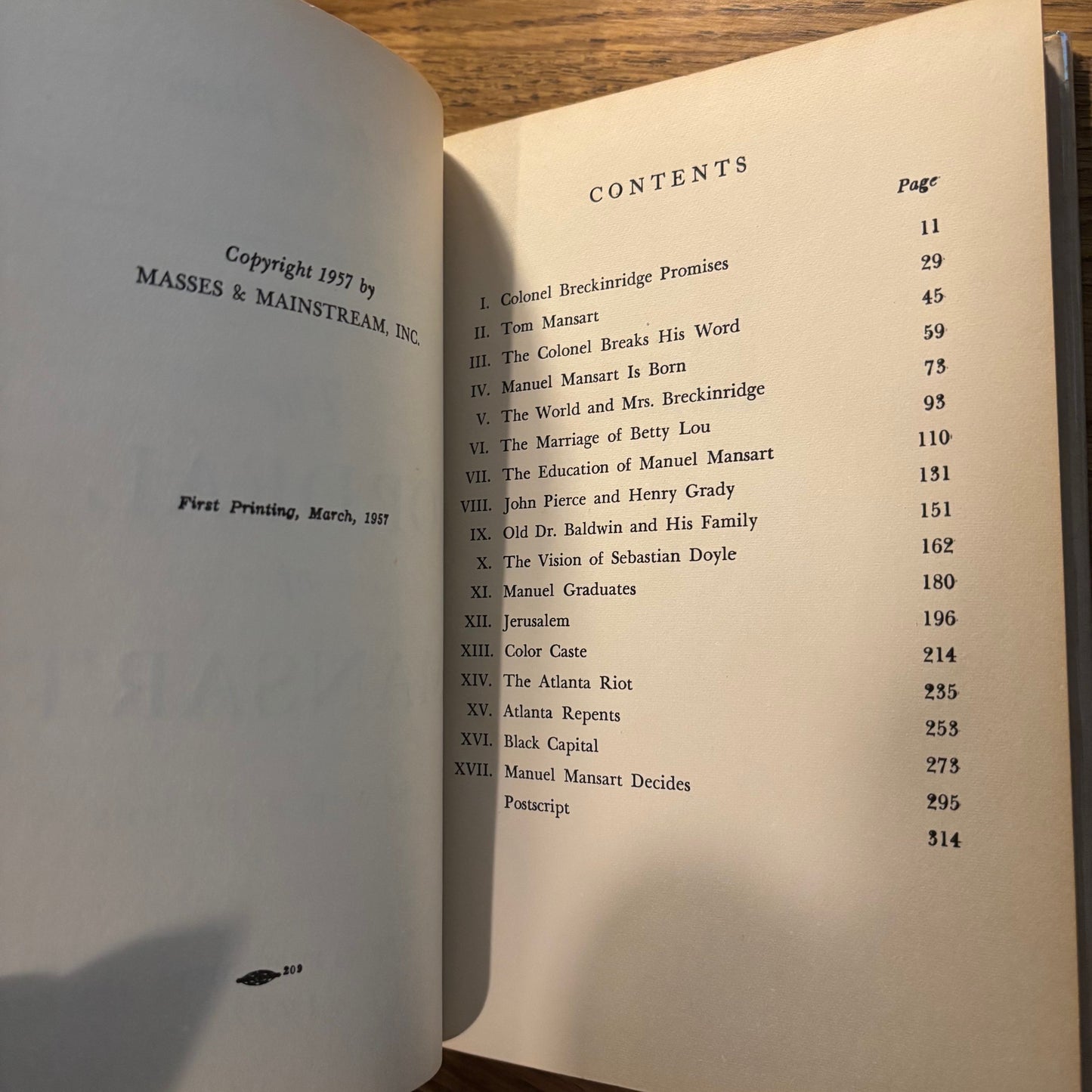 W.E.B. Du Bois - The Ordeal of Mansart - First Edition