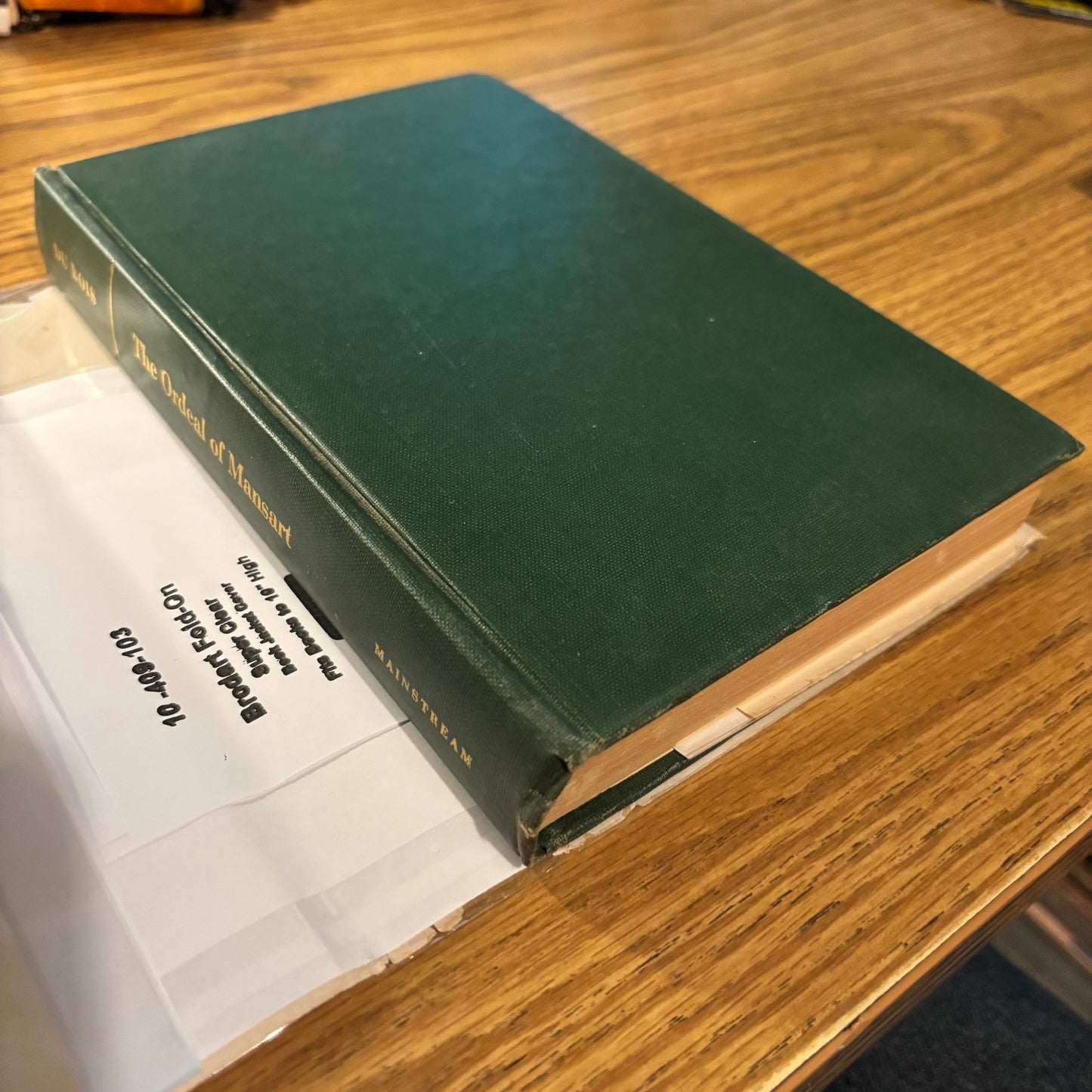W.E.B. Du Bois - The Ordeal of Mansart - First Edition