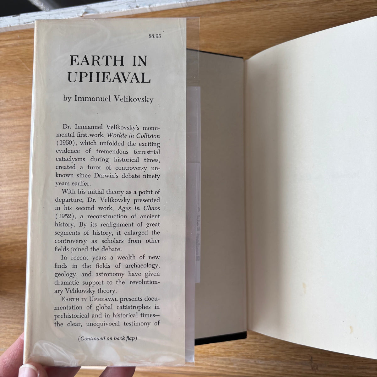 Immanuel Velikovsky - Earth in Upheaval