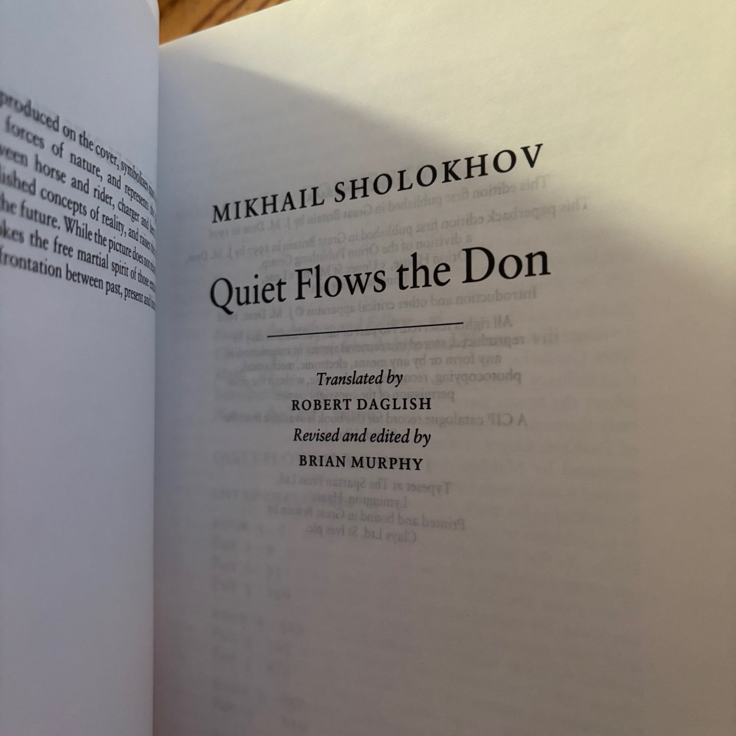 Mikhail Sholokhov - Quiet Flows the Don