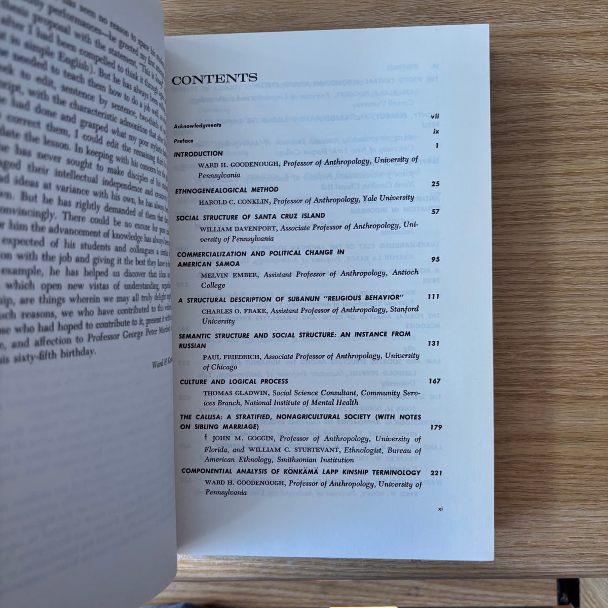 Ward H. Goodenough, ed. - Explorations in Cultural Anthropology: Essays in Honor of George Peter Murdock - Signed First Edition