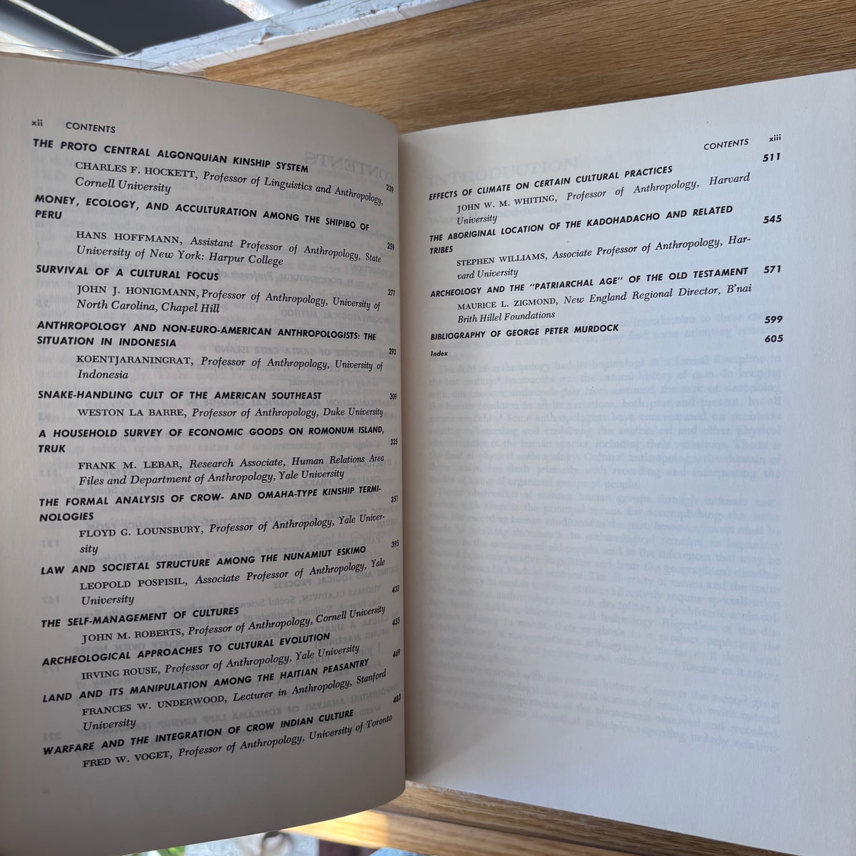 Ward H. Goodenough, ed. - Explorations in Cultural Anthropology: Essays in Honor of George Peter Murdock - Signed First Edition