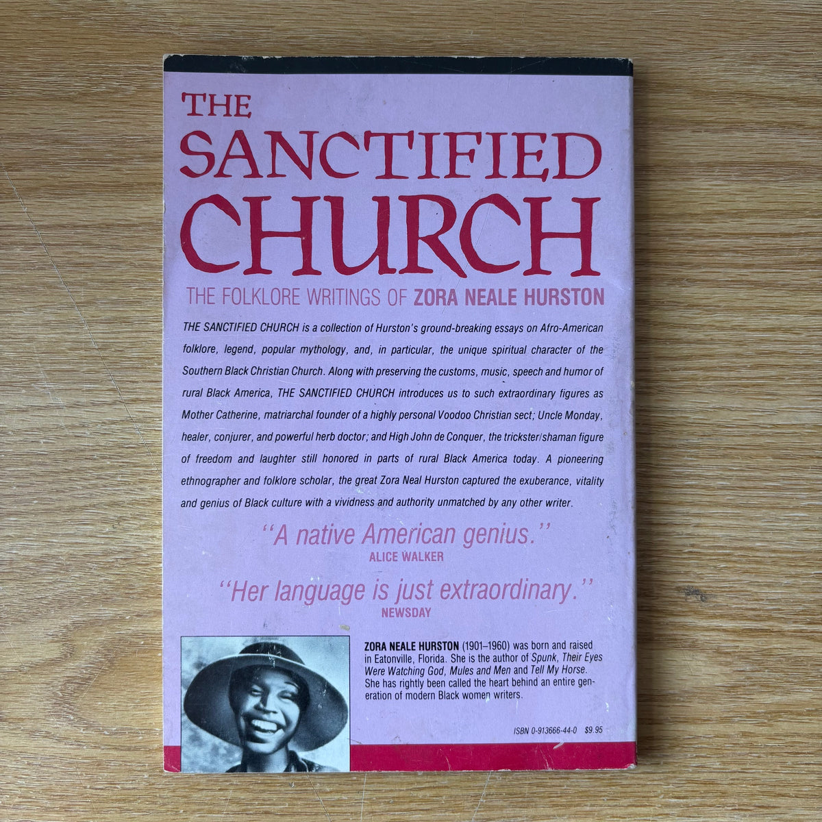 Zora Neale Hurston - The Sanctified Church: The Folklore Writings - First Edition