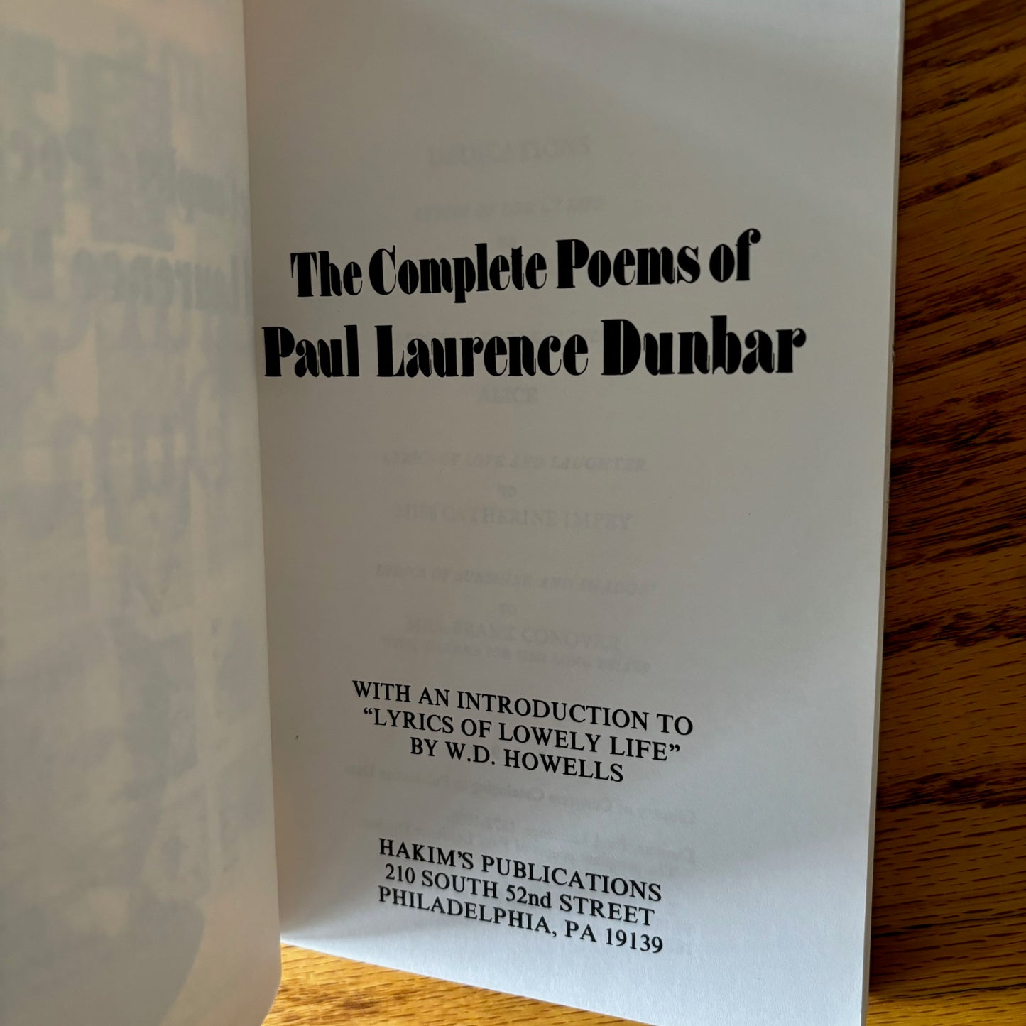Paul Laurence Dunbar - The Complete Poems