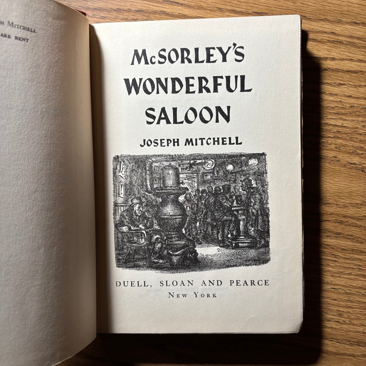 Joseph Mitchell - McSorley's Wonderful Saloon