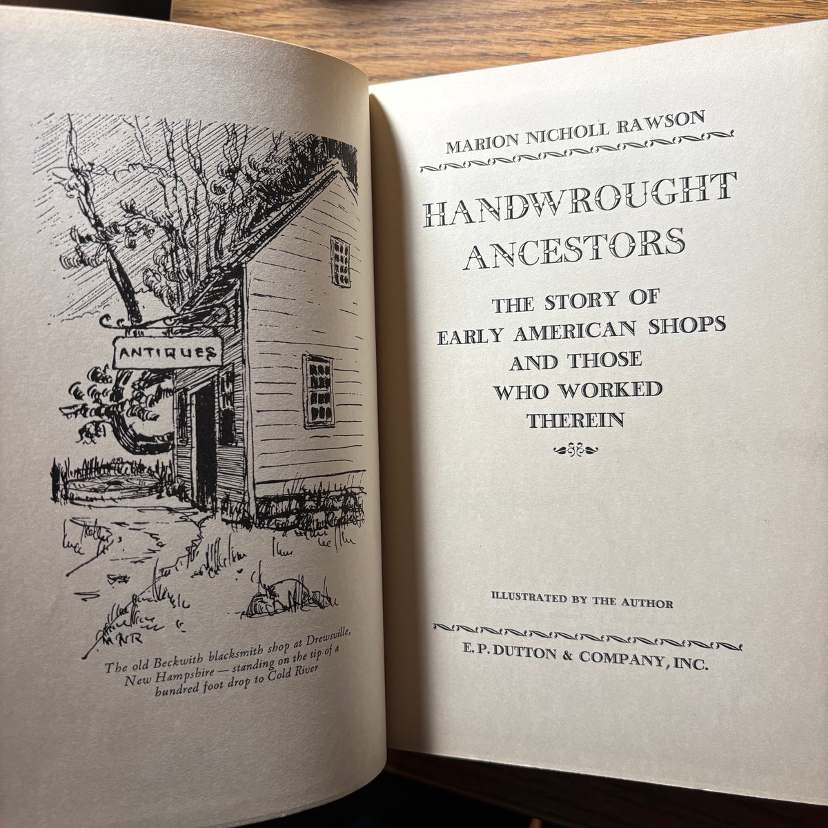 Marion Nicholl Rawson - Handwrought Ancestors - First Edition