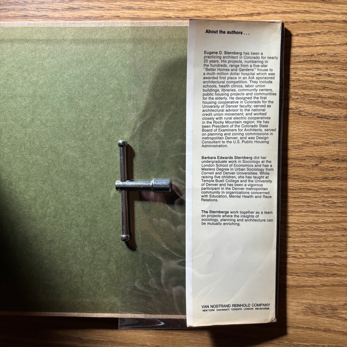 Eugene D. Sternberg & Barbara E. Sternberg - Community Centers and Student Unions - First Edition