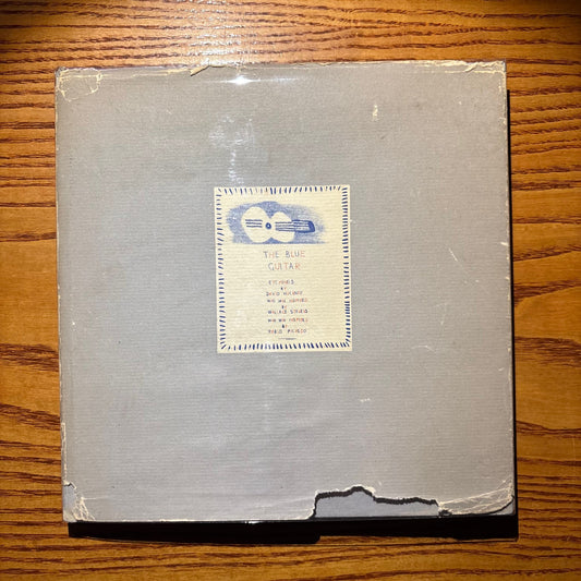 David Hockney, Wallace Stevens - The Blue Guitar - First Edition