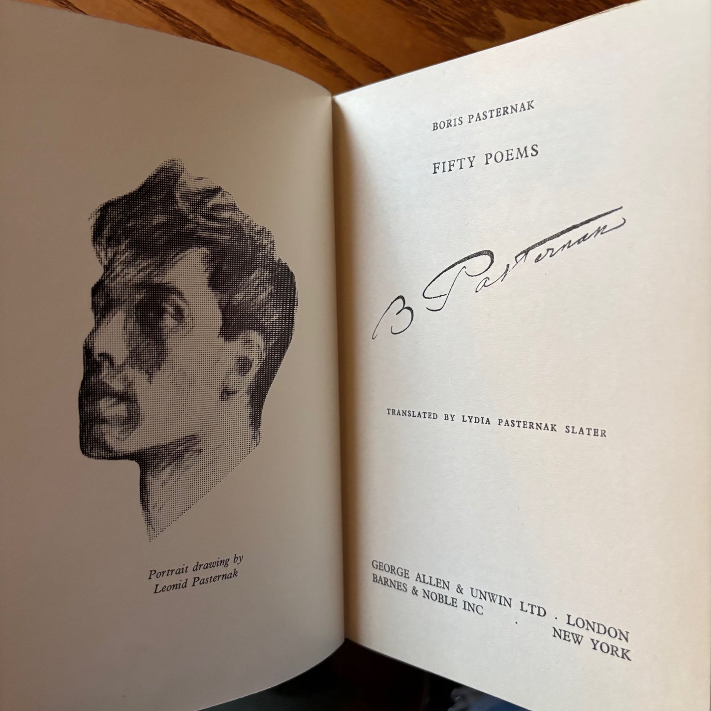 Boris Pasternak - Fifty Poems - First Edition Second Printing