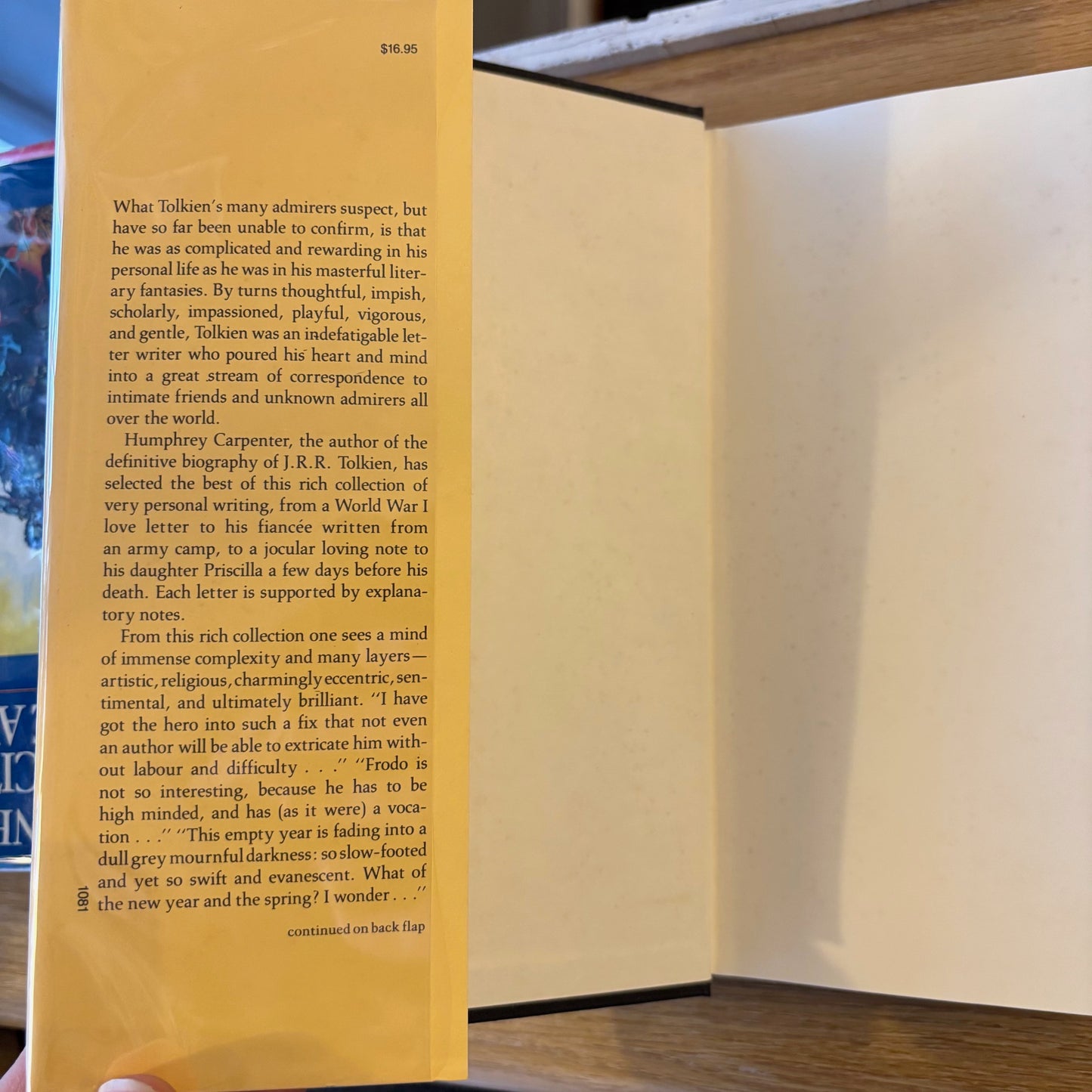 J.R.R. Tolkien - The Letters of J.R.R Tolkien - First Edition