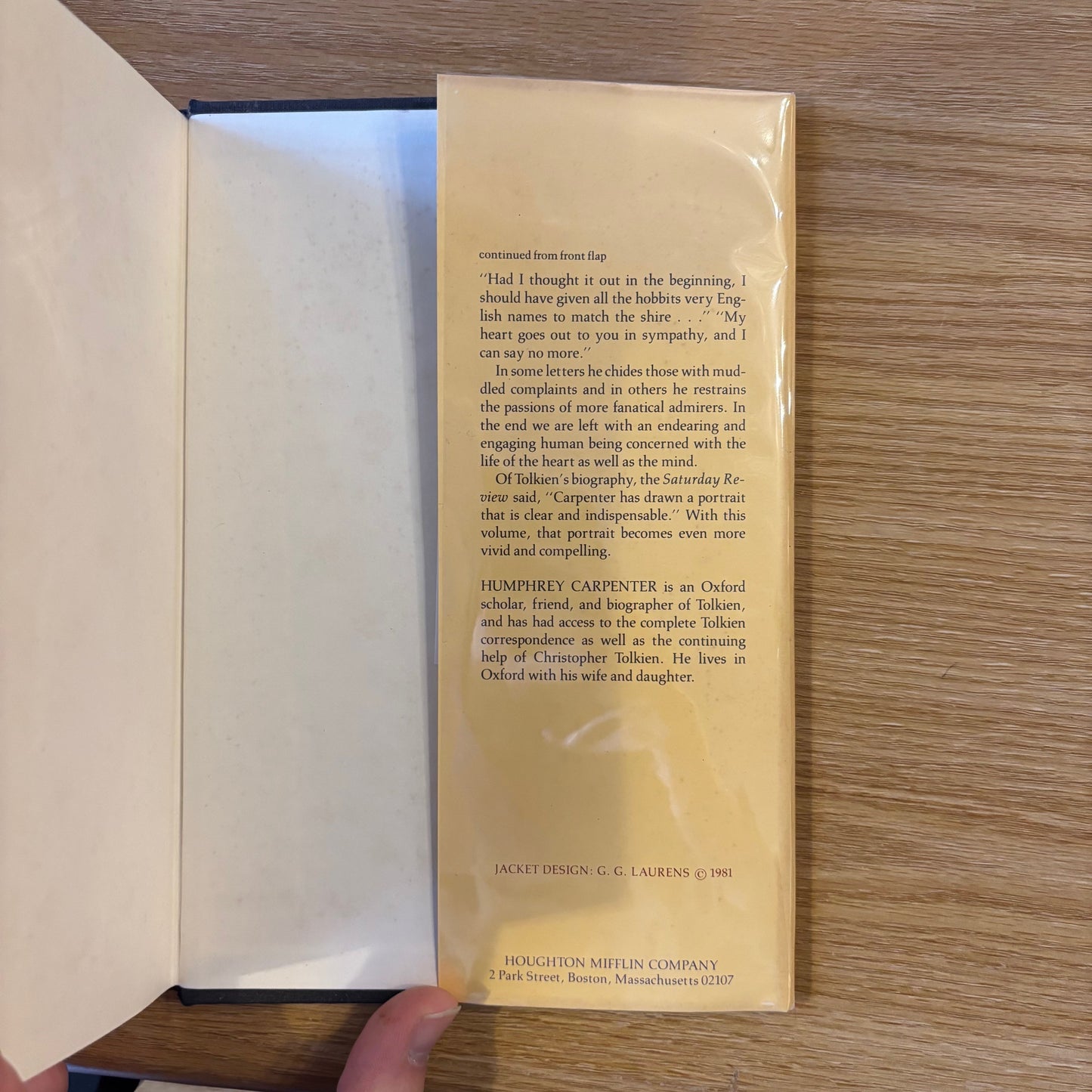 J.R.R. Tolkien - The Letters of J.R.R Tolkien - First Edition