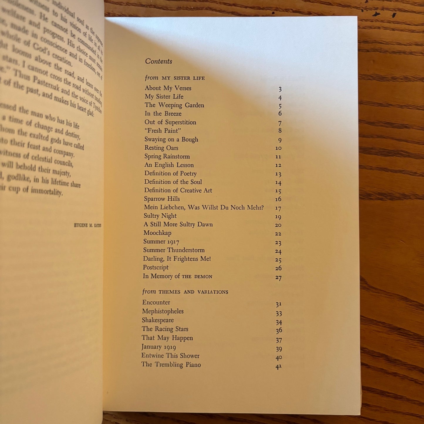 Boris Pasternak - Poems - First Edition Second Printing