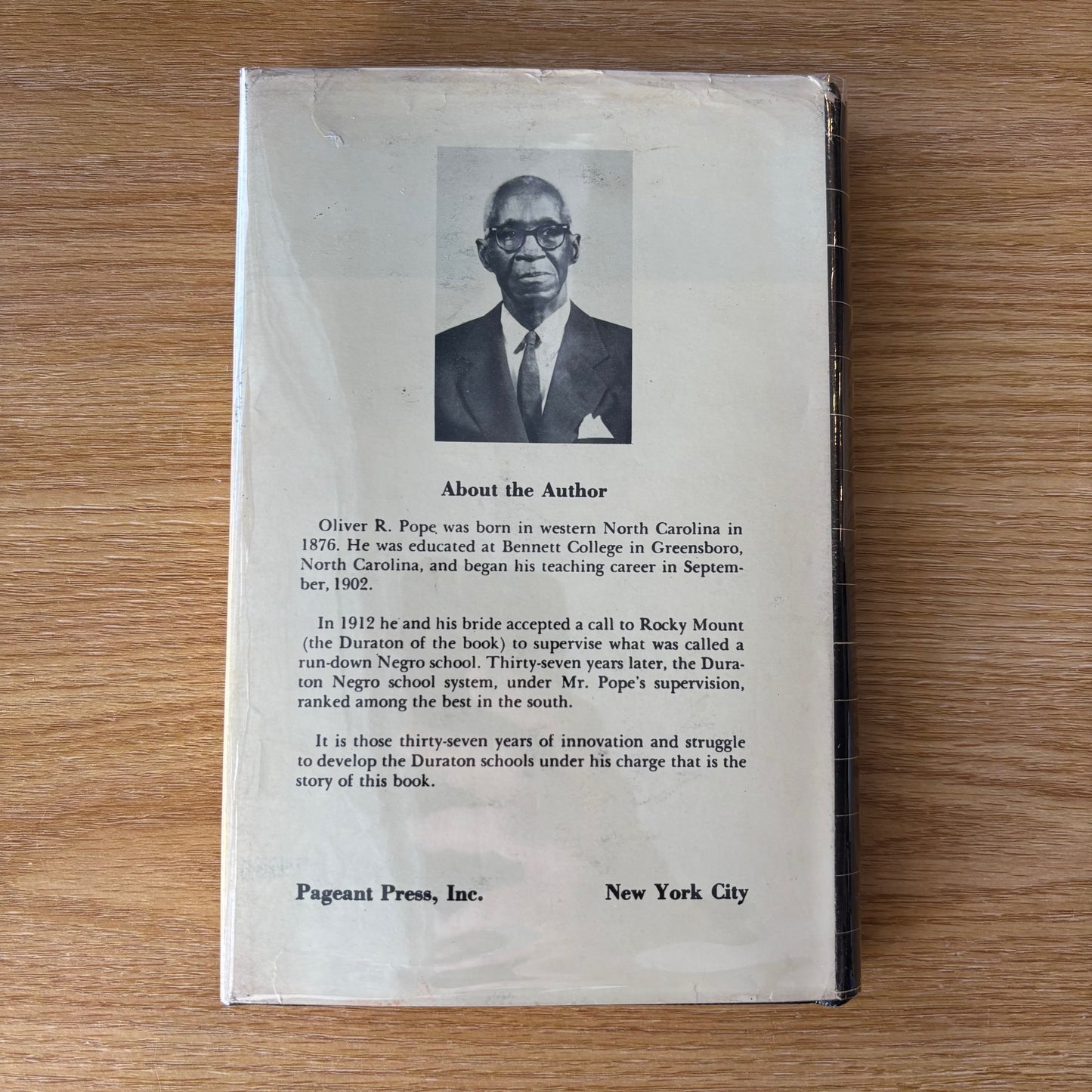 Oliver R. Pope - Chalk Dust - Signed First Edition
