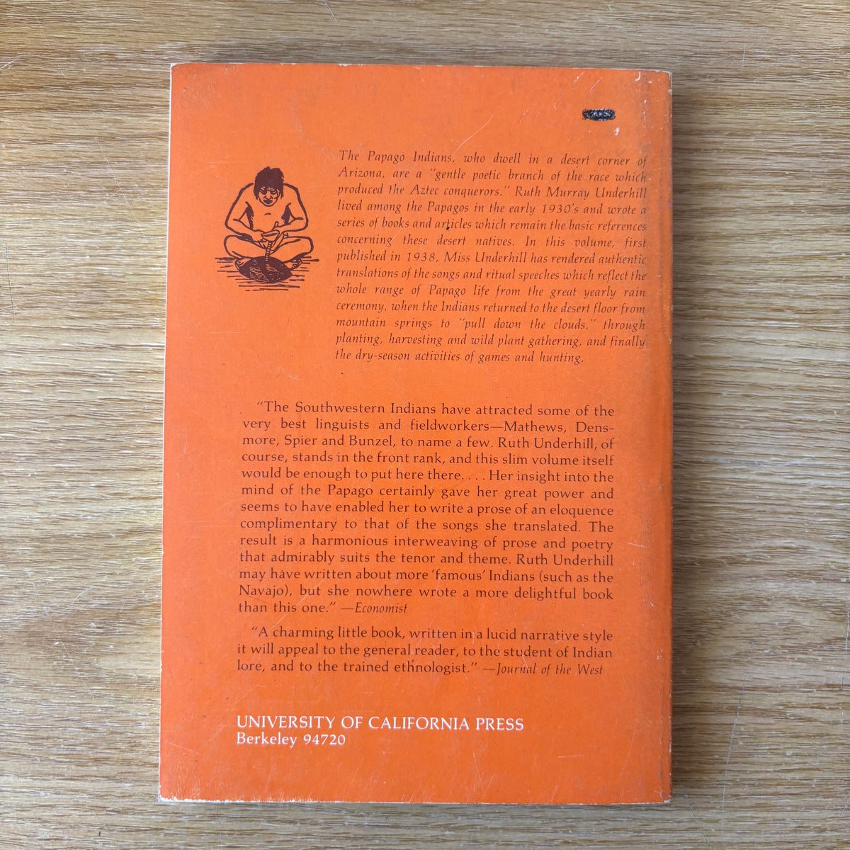 Ruth Murray Underhill - Singing for Power - First Edition Paperback