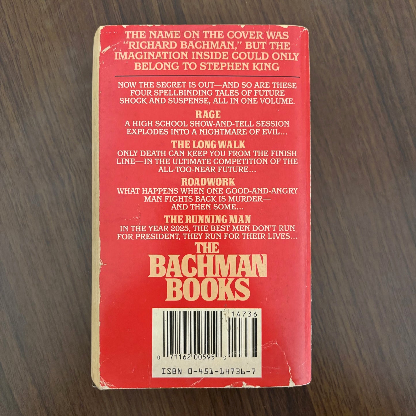 Stephen King - The Bachman Books - First Edition Thus