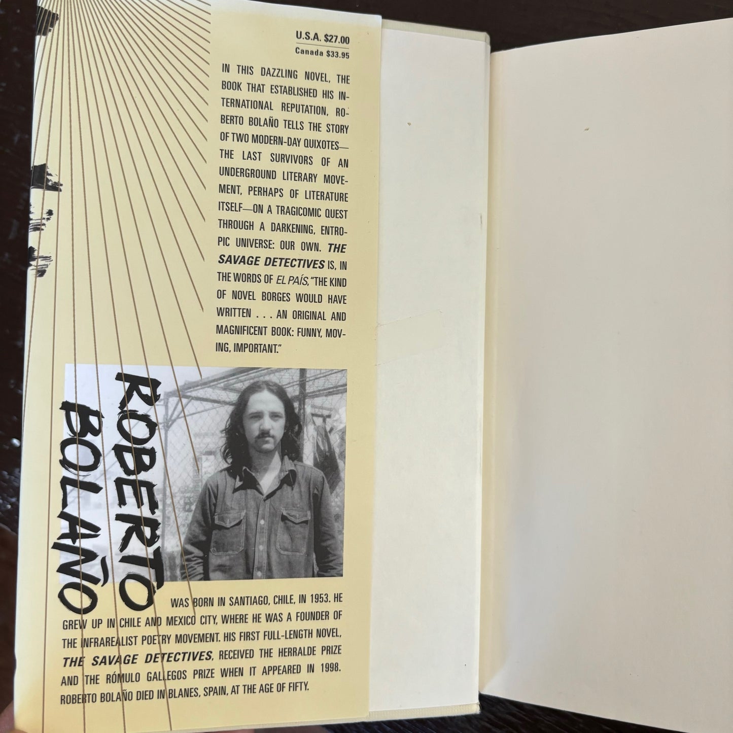 Roberto Bolano - The Savage Detectives - First Edition