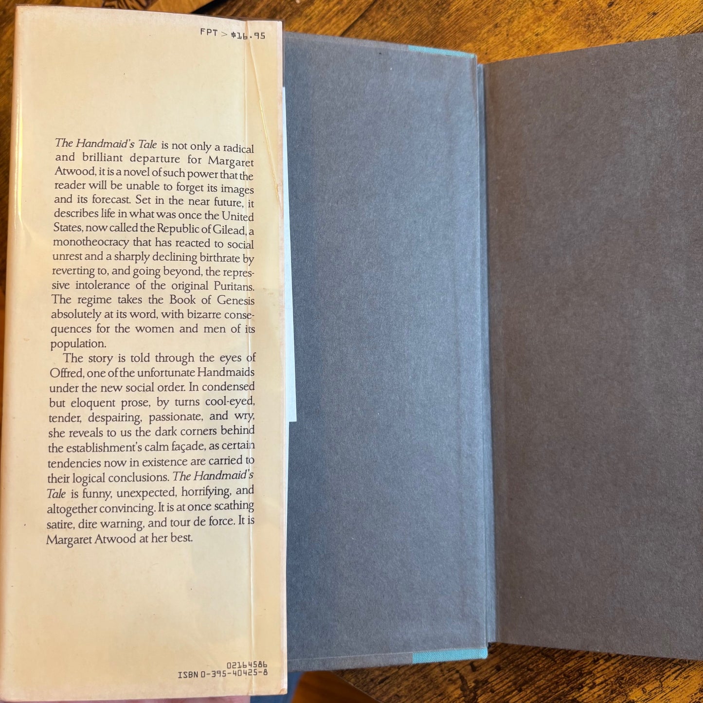 Margaret Atwood - The Handmaid's Tale - First Edition
