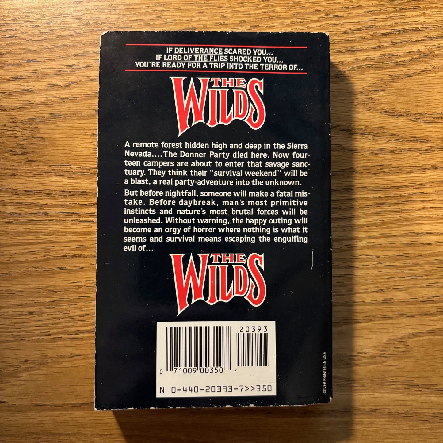 Claude Teweles - The Wilds - First Edition