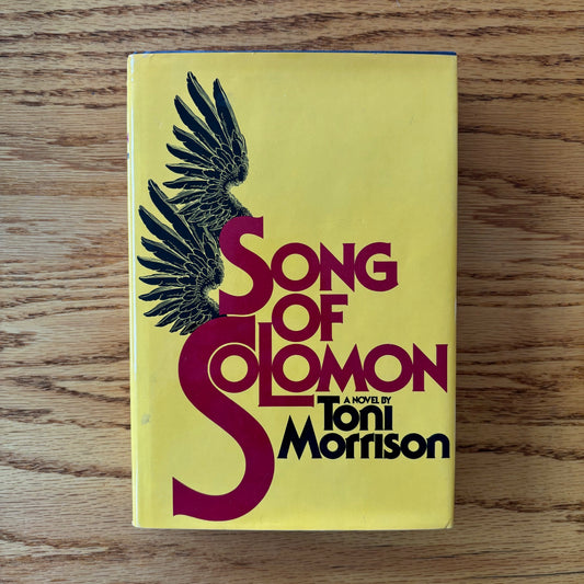 Toni Morrison - Song of Solomon - First Edition Third Printing